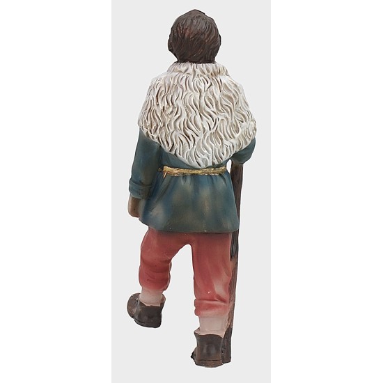 Pastore che sale gli scalini 11 cm in resina