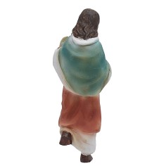 Resin Woman with Lantern Descending the Stairs 9 cm 2