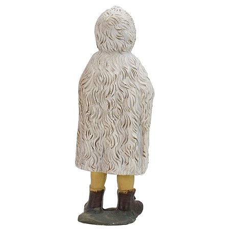 Bambina con coniglio serie 9 cm in resina bimbo, bimba