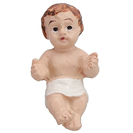 Natività 3 soggetti 9 cm in resina resina, serie, soggetti