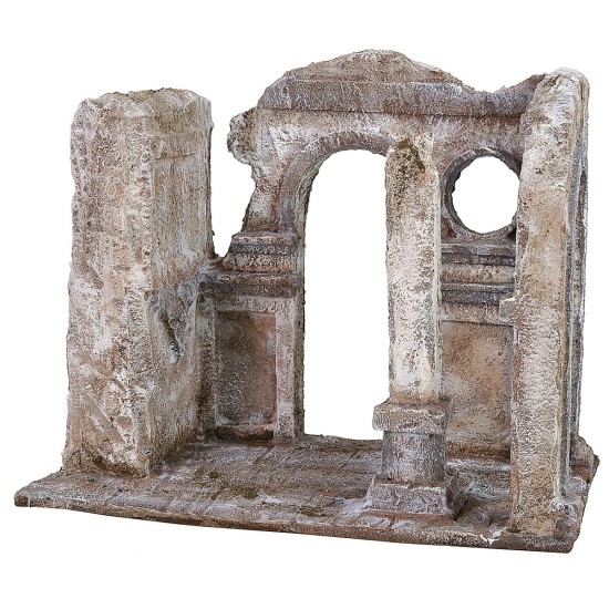 Ambientazione della flagellazione di Cristo 25x15x21 h