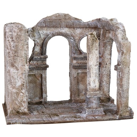 Ambientazione della flagellazione di Cristo 25x15x21 h altezza