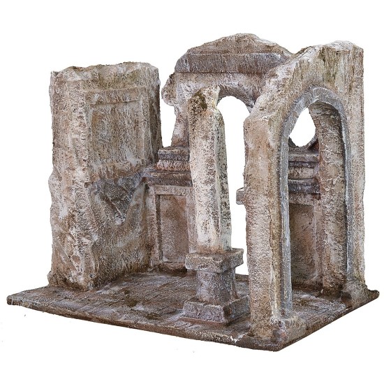 Ambientazione della flagellazione di Cristo 25x15x21 h altezza