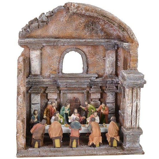 Ambientación para última cena con columna 29x20x35 h altura