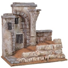 Tratto di strada percorso da Cristo verso il Golgota 25x15x25 h