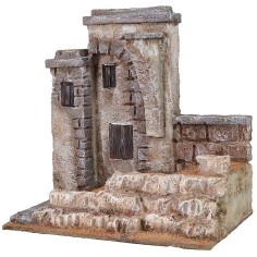 Stretch of road traveled by Christ towards Golgotha 25x15x25 h 2