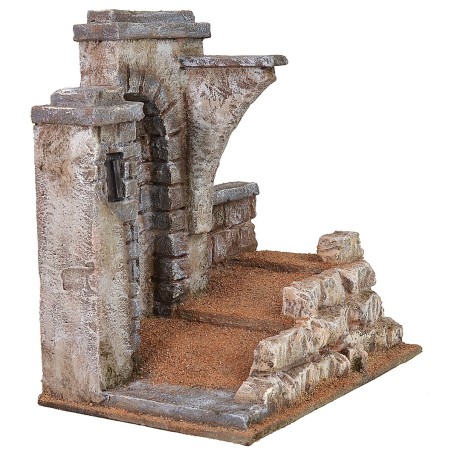 Stretch of road traveled by Christ towards Golgotha 25x15x25 h