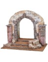 Arco atravesado por Cristo con la cruz a cuestas 25x15x22 h
