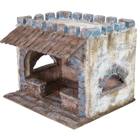 Ambientación para última cena con techo de encaje 29x24x24 h