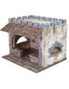 Setting for the last supper with lace roof 29x24x24 h