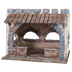 Setting for the last supper with lace roof 29x24x24 h 2