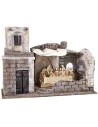 Ambientación para la última cena 42x17x30 h altura, estatuas