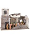 Ambientación para la última cena 42x17x30 h altura, estatuas