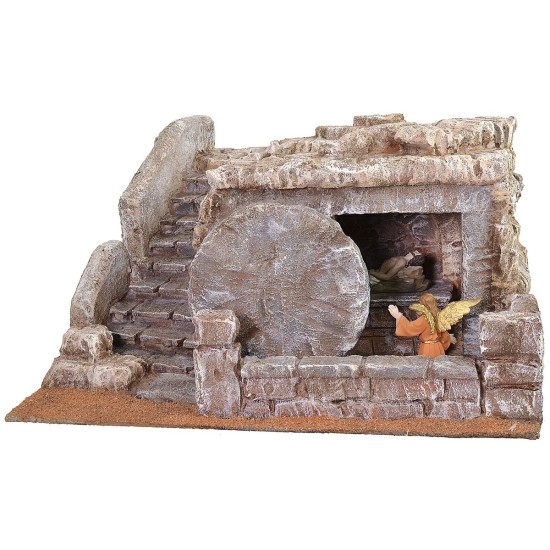 Sepolcro con scalinata laterale 37x32x23 h