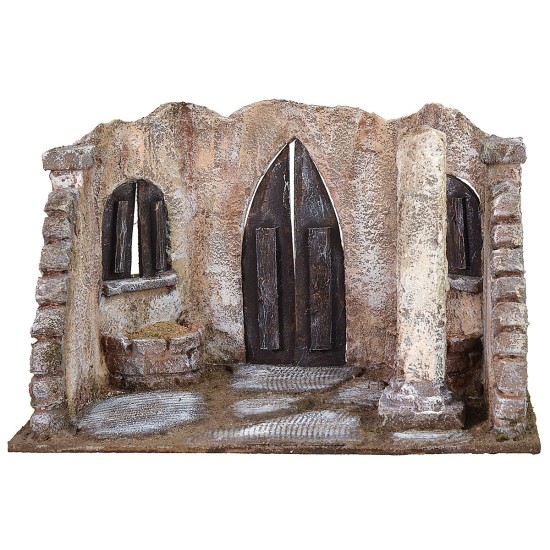 Ambientación flagelación de Cristo en el foro 25X15x16 h