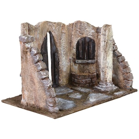 Ambientación flagelación de Cristo en el foro 25X15x16 h