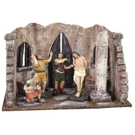 Ambientazione flagellazione di Cristo al foro 25X15x16 h