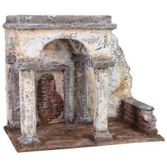 Scenografia della flagellazione di Cristo in stile palestinese