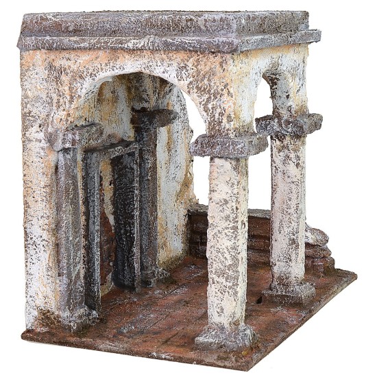 Scenography of the flagellation of Christ in Palestinian style