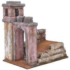 Tramo de camino recorrido por Cristo hacia el monte Calvario.