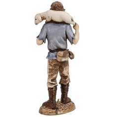 Shepherd with lamb on shoulders 12 cm Landi Moranduzzo 2