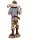 Shepherd with lamb on shoulders 12 cm Landi Moranduzzo