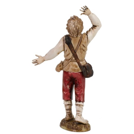 Pastor asombrado 12 cm Landi Moranduzzo Mundo Pesebre