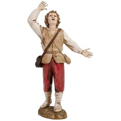 Pastore meravigliato 12 cm Landi Moranduzzo Mondo Presepi