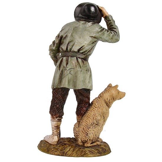 Viandante con cane 12 cm Landi Moranduzzo Mondo Presepi