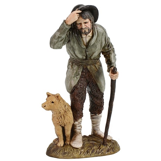 Set 6 statue 12 cm Landi Moranduzzo Mondo Presepi
