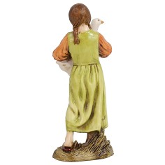 Bambina con oca serie 12 cm Landi Moranduzzo Mondo Presepi 2