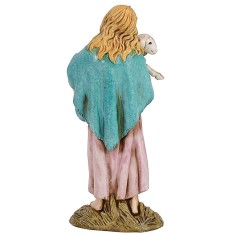 Niña con cordero serie 12 cm Landi Moranduzzo Mundo Pesebres 2