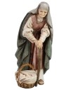 Crone with basket 13 cm Landi Moranduzzo statues landi cm 13