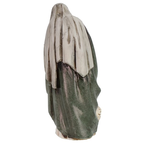 Crone with basket 13 cm Landi Moranduzzo statues landi cm 13