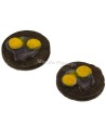 Conjunto de 2 tablas de cortar con yemas de huevo