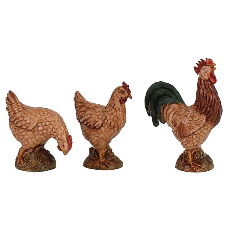 Set 6 farm animals series Landi cm 12-13