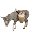 Donkey with saddle and bags series 13 cm Landi Moranduzzo