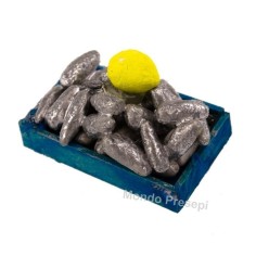 Anchovy fish box 3.4x2.4 cm