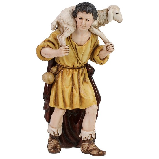 Conjunto de 6 pastores de 13 cm Landi Moranduzzo, pastor, estatuas