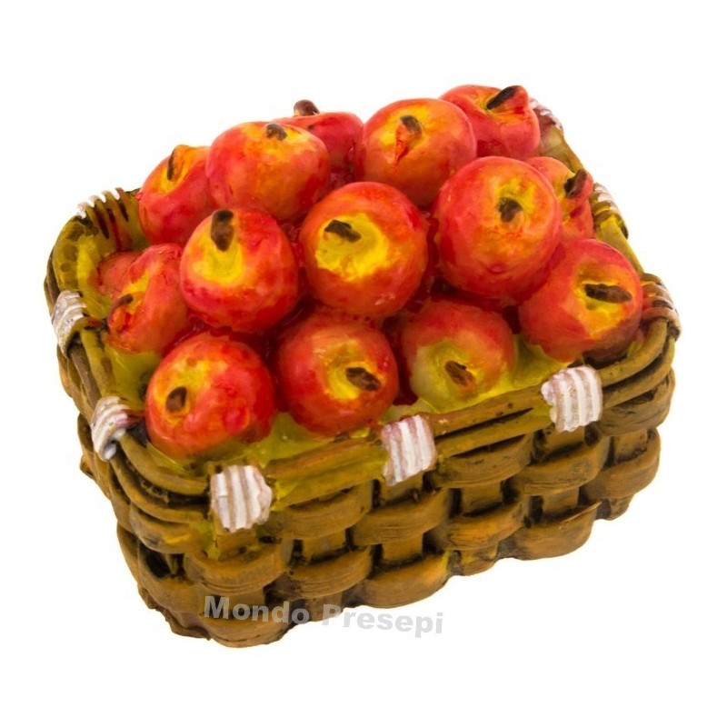 Basket 4 cm Apples