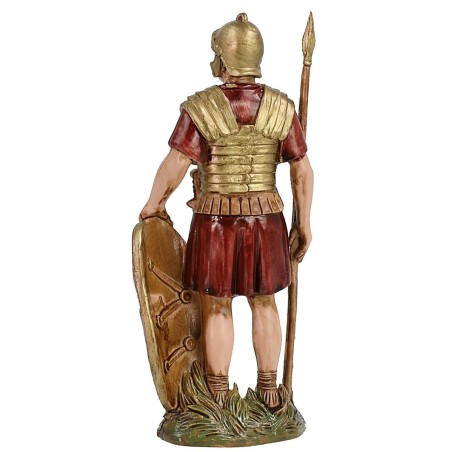 Soldier with spear and shield 12 cm Landi Moranduzzo
