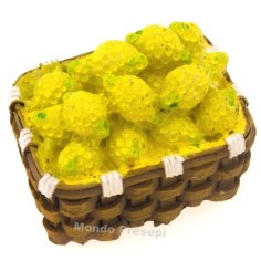 Cesto cm 4 Limoni Mondo Presepi