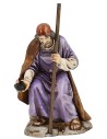 Natividad S. José sentado y María acostada 13 cm Landi