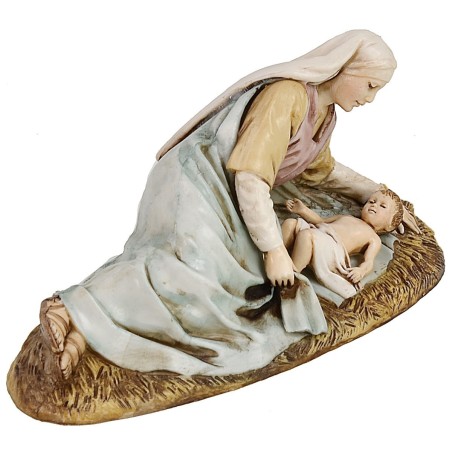 María acostada con niño serie 13 cm Landi Moranduzzo