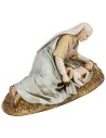 Maria sdraiata con bambino serie 13 cm Landi Moranduzzo