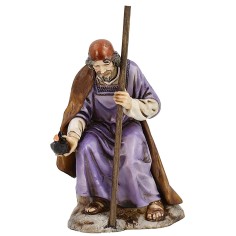 San Giuseppe seduto serie 13 cm Landi Moranduzzo Mondo Presepi