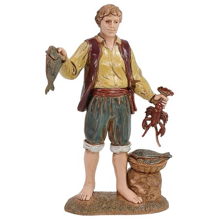 Conjunto de 3 estatuas Landi Moranduzzo 12 cm Mundo Pesebres