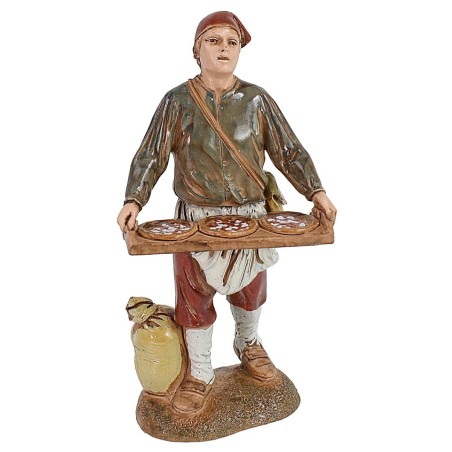 Conjunto de 3 estatuas Landi Moranduzzo 12 cm Mundo Pesebres