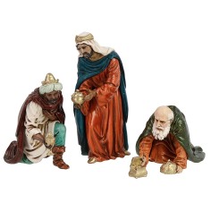 Tres Reyes Magos 13 cm Landi Moranduzzo Mundo Pesebres