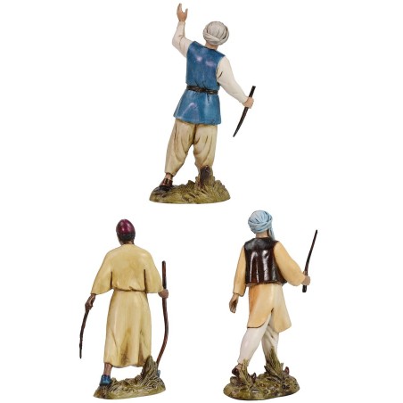 Conjunto de 3 camelleros de 12 cm Landi Moranduzzo Mundo Pesebres